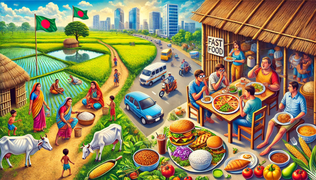 বাংলাদেশের খাদ্যাভ্যাস, জীবনধারা ও খাদ্যসংক্রান্ত&nbsp;রোগসমূহ