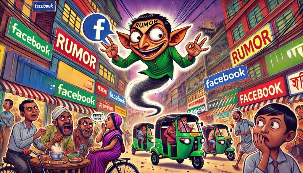 জনাব গুজবের জরুরি বিজ্ঞপ্তি: আমি গুজব, আমায় যত্ন করে দূরে&nbsp;রাখুন!